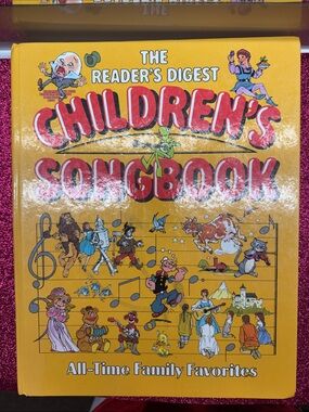 Vintage 80s  readers digest Children's Songbook